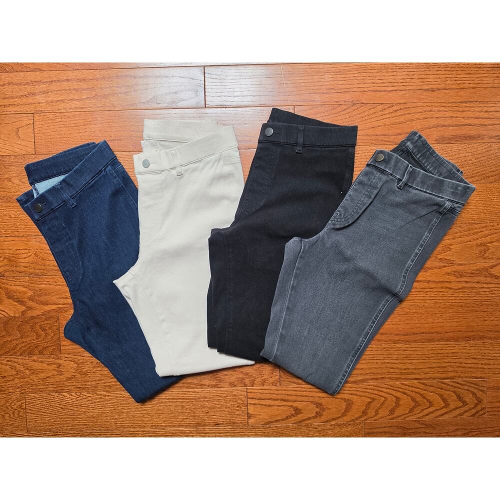 Uniqlo Ultra Stretch Denim Legging Pants Bundle 4 Pairs Medium VGUC Jegging
